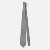 Zilverpatroon Stropdas (Voorkant)