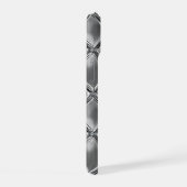 zilverpatroon van Bord iPhone 15 Case (Rechterkant)