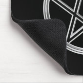 Zilverpentagram Muismat (Hoek)