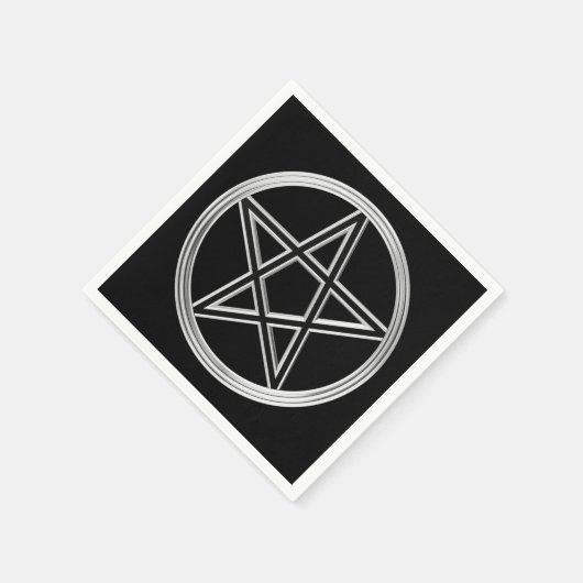 Zilverpentagram Servetten (Hoek)