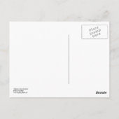 Zilverroze tulpen briefkaart (Achterkant)