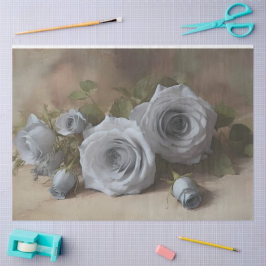 ZilverRozen Tissuepapier (Craft)