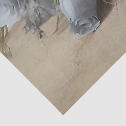 ZilverRozen Tissuepapier (Detail)