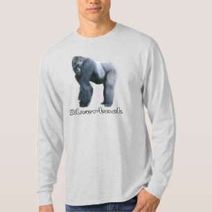 Zilverrug Gorilla Lange T-shirt