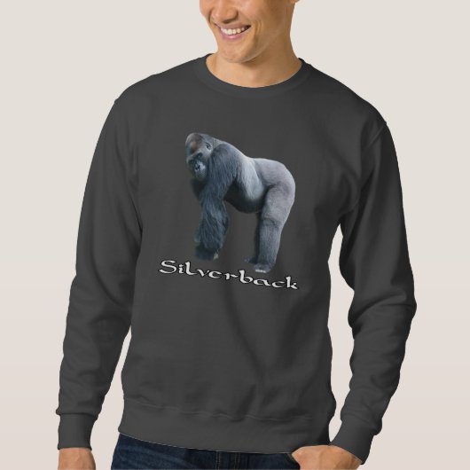 Zilverrug Gorilla Trui (Voorkant)