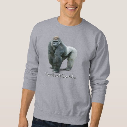 Zilverrug Gorilla Trui (Voorkant)