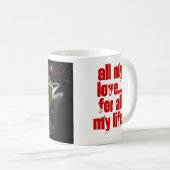 Zilverslangen Koffiemok (Voorkant rechts)