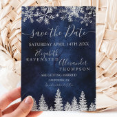 Zilversneeuw voor de jeuk kerstmis met uitzonderin save the date