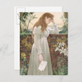 Zilversorroe (m/v op papier) briefkaart (Voorkant / Achterkant)