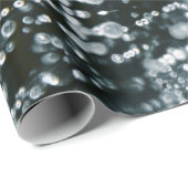 Zilversparren Bevroren ijbellen Cadeaupapier (Rol Hoek)