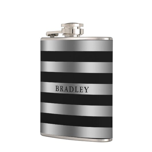 Zilverstrips Heupfles (Links)