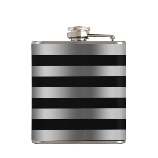 Zilverstrips Heupfles (Achterkant)