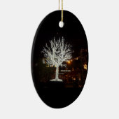 Zilverstructuur Keramisch Ornament (Rechts)