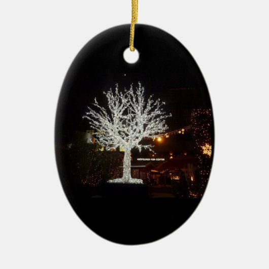 Zilverstructuur Keramisch Ornament (Voorkant)