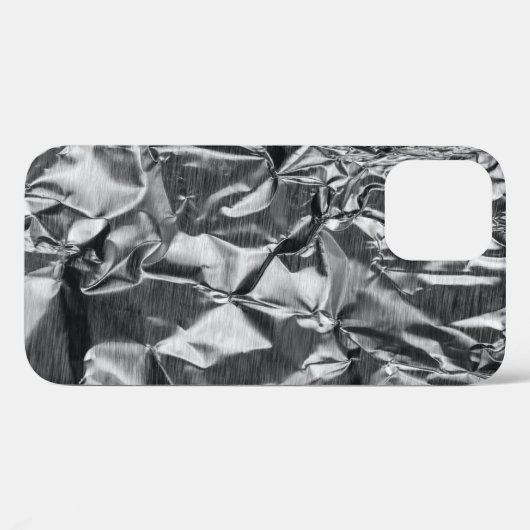 Zilvertextiel Case-Mate iPhone Case (Achterkant (horizontaal))
