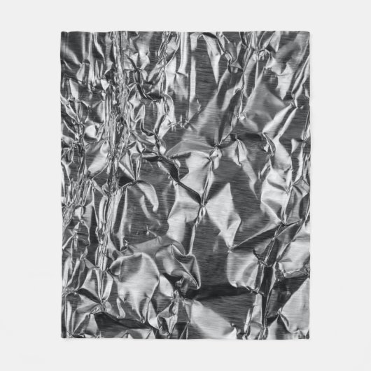 Zilvertextiel Fleece Deken (Voorkant)
