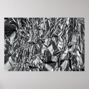 Zilvertextiel Poster