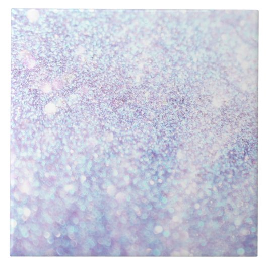 Zilvertextuur Glitter Tegeltje (Voorkant)