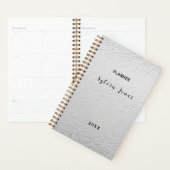 Zilvertextuur Planner (Display)