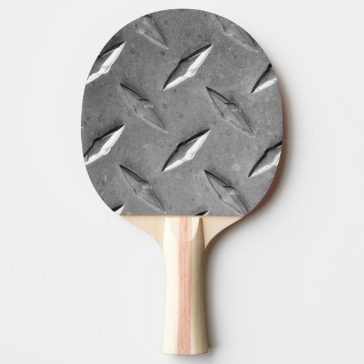 zilvertextuur tafeltennisbatje (Voorkant)