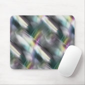 Zilvertextuur tot kleurchroom en digitaal ruw muismat (Met muis)