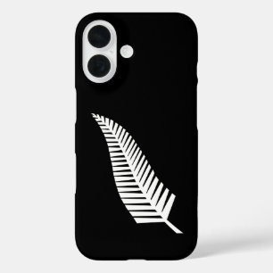 Zilvervaren vlag (NZ) iPhone 16 Hoesje