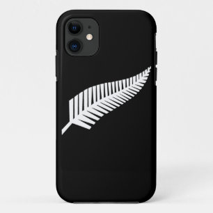 Zilvervaren vlag van Nieuw-Zeeland Case-Mate iPhone Case