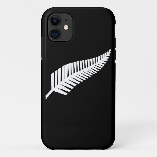 Zilvervaren vlag van Nieuw-Zeeland Case-Mate iPhone Case (Achterkant)