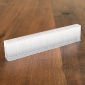 Zilververloop Naambordje (Zijkant)