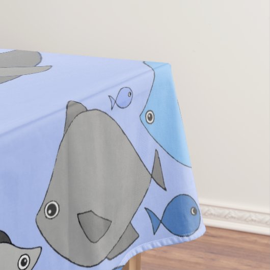 Zilvervis Tafelkleed (Voorbeeld)