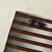 zilvervlechtjes, strepen, kleurrijk+, strandlaken (In situ)