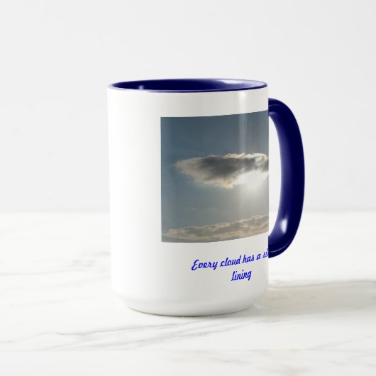 zilvervoering mok (Voorkant rechts)