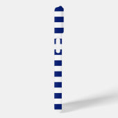 Zilvervormer vuurtoren op blauw niervluchten Case-Mate iPhone case (Achterkant / Rechts)