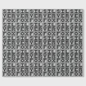 Zilvervos, Bejaarde Don Juan Cadeaupapier (Vlak)