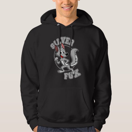 Zilvervos Hoodie (Voorkant)