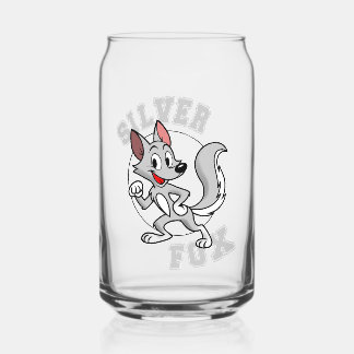 Zilvervos Kan Glas