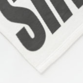 Zilvervos Softll Fleece Deken (Hoek)