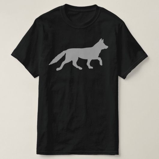 Zilvervos T-shirt (Design voorkant)