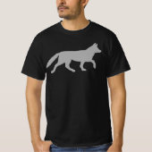 Zilvervos T-shirt (Voorkant)