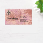 Zilverwaren Logo | Textuur Achtergrond Visitekaartje (Bureau)