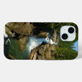 Zilverwaterval in Mount Rainier National Park Case-Mate iPhone Case (Achterkant (horizontaal))