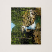 Zilverwaterval in Mount Rainier National Park Legpuzzel (Verticaal)