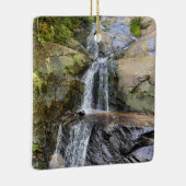 Zilverwaterval Sereniteit Keramisch Ornament (Rechts)