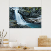 Zilverwatervallen, Mount Rainier National Park Poster (Keuken)