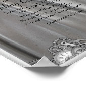 Zilverweddenschap Poster (Hoek)