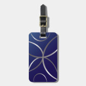 Zilverwegen Bagagelabel (Voorkant verticaal)