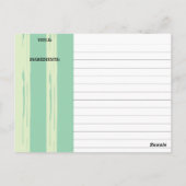 zilverwerk koken bakken recept kaart (Achterkant)