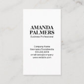 Zilverwerk Logo | Groene glitterpictogram Visitekaartje (Achterkant)