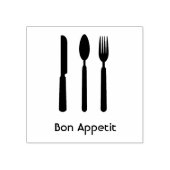 zilverwerk rubberen stempel (Afrduk)