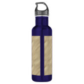 Zilverzeemeermin in de zand waterfles  (Achterkant)